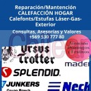 Estufas cocinas lavadoras calefonts encimeras multimarcas