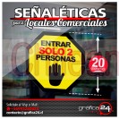 Señaleticas de prevencion, seguridad y distanciamiento social, covid19