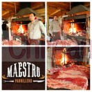 Asador de carnes profesional