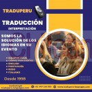 Traducción idiomas lima peru