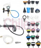 Probador presion radiador