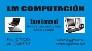Enzo Lanzoni Anuncios gratis en Pe&ntilde;alol&eacute;n |  Configuraci&oacute;n de red, computadores e impresoras por cable o wifi, Pe&ntilde;alol&eacute;n, La Florida, La Reina, &Ntilde;u&ntilde;oa, Macul, Las Condes.