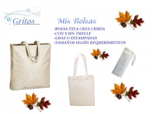 Nicole Castro Caballero Anuncios gratis en Santiago |  BOLSAS ECOLOGICAS EN TELA, BOLSAS ECOLOGICAS DE TELA CREA CRUDA