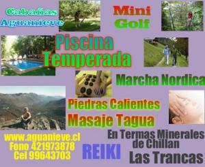 Carlos Anuncios gratis en  Caba&ntilde;as Aguanieve a 10 minut de Termas de Chillan, Terapias Wellness