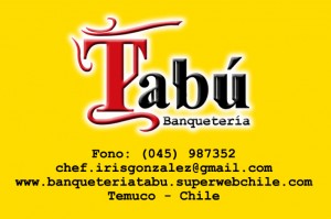Irirs Gonzalez v. Anuncios gratis en Temuco |  Tab&uacute; Banqueteria, Matrimonios _ coff&eacute; break _ asados campestres etc.