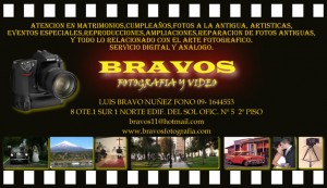 LUIS ALEJANDRO BRAVO NU&Ntilde;EZ Anuncios gratis en Talca |  FOTOGRAFIA Y VIDEO PROFESIONAL, fotografo talca y septima region.BRAVOS