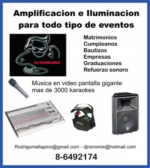  Anuncios gratis en Cerrillos |  Musica para eventos Audio iluminaci&oacute;n eventos m&uacute;sica dj matrimonios karaoke, MUSICA ENVASADA DJ MUSICA PARA MATRIMONIOS VIDEOS EN PANTALLA GIGANTE ...