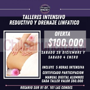 Ariel Anuncios gratis en Santiago |  Talleres  reductivo  y masajes drenaje linfatico  santiago , Academia universo bhodi  talleres intensivo masajes 