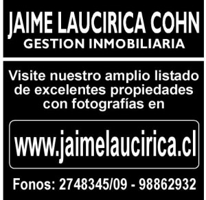 Jaime Laucirica Anuncios gratis en Concepci&oacute;n |  venta - arriendos de casas , departamentos , terrenos , oficinas , Gesti&oacute;n Inmobiliaria http://www.jaimelaucirica.cl