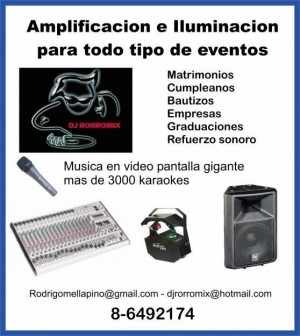  Anuncios gratis en Pe&ntilde;alol&eacute;n |  Musica DJ Matrimonios, Musica Envasada videos, Iluminacion - Djrorromix ..., Dj amplificaci&oacute;n iluminaci&oacute;n fiestas matrimonios karaokes cumplea&ntilde;os 