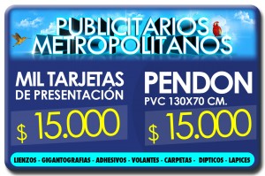 Publicitarios Metropolitanos Anuncios gratis en Concepci&oacute;n |  Publicitarios Metropolitanos, Gigantograf&iacute;as, Pendones, Lienzos, Volantes, Flyers, etc.