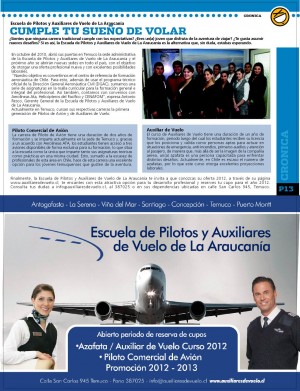 ESCUELA DE PILOTOS Y AUXILIARES DE VUELO SEDE PUERTO MONTT Anuncios gratis en Puerto Montt |  Sue&ntilde;as con ser piloto o Sue&ntilde;as con ser Auxiliar de vuelo (azafata), TE PODEMOS AYUDAR