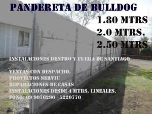 Francisco Letelier Anuncios gratis en Lampa |  Panderetas de bulldog, vibrados de hormig&oacute;n