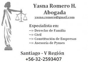 yasna Romero Anuncios gratis en Vi&ntilde;a del Mar |  EMPRENDER NUNCA FUE TAN FACIL POR $50.000.- CONSTITUIMOS SU SOCIEDAD O EIRL, SERVICIO, RAPIDO, PROFESIONAL Y 100% TRANSPARENTE HECHO POR ABOGADOS