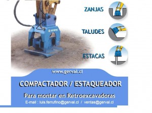 Luis Ferrufino N Anuncios gratis en Santiago |  Exclusivas Placas Compactadoras unicas en Chile para Retro y Excavadoras, Compacta Zangas, Taludes y Clavaestacas