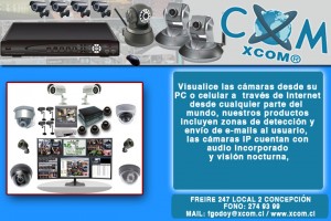 xcom spa Anuncios gratis en Concepci&oacute;n |  c&aacute;maras de vigilancia IP, xcom servicio t&eacute;cnico 