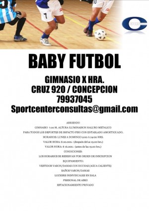 franco aguilera Anuncios gratis en Concepci&oacute;n |  Gimnasio para baby futbol y artes marciales, General Cruz 940, Concepci&oacute;n, Regi&oacute;n del Biob&iacute;o, Chile