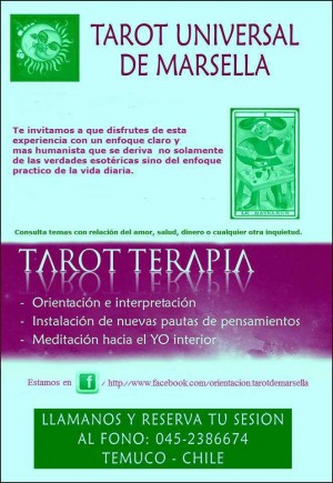 Klaus Marsella Anuncios gratis en Temuco |  * tarot terapia en temuco * me amo y acepto, Cartas * destino * amor * dinero * ideas