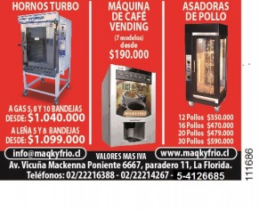 Osvaldo Castro R. Anuncios gratis en La Florida |  Ofertaso de hornos tubos brasile&Ntilde;os-maquinas de cafe-asadoras de pollo, Hornos turbos marraqueteros, maquinas para cafe vending, asadoras de 