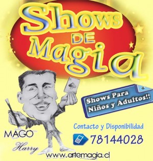 Mago Harry Anuncios gratis en Puerto Varas |  Mago en puerto montt -  puerto varas - osorno, Show de magia