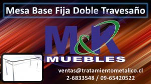 Tratamiento Metalico MyK Anuncios gratis en Cerrillos |  Mesa base fija, mesa base fija perfil, mesas, fabrica, Fabrica de mesas, mesas base fija, mesa base fija perfil 