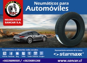 Neumáticos Sancar S.A. Anuncios gratis en  Neumáticos starmaxx línea tolero y novaro para automoviles, Neumáticos starmaxx línea tolero y novaro para automoviles