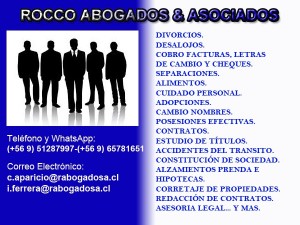 Carlos Aparicio Anuncios gratis en Talagante |  Rocco abogados & asociados, especialistas de alta calidad , Servicios legales y jur&iacute;dicos