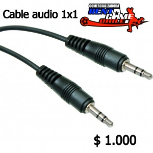 RENTAGAME CHILE Anuncios gratis en La Cisterna |  Cable audio 1x1 precio oferta: $ 1.000 , Accesorios de audio y video