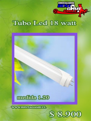 RENTAGAME CHILE Anuncios gratis en La Cisterna |  Tubo led 18 watt / equivalente a tubo 40 watt/precio: $8900, Rentagame: es lider en iluminacion led
