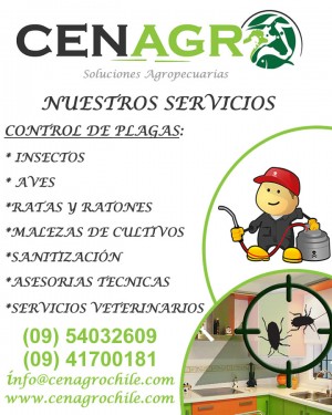 cenagro Ltda Anuncios gratis en Concepci&oacute;n |  Fumigaciones, control de plagas, desratizaciones, desinsectaci&oacute;n, aves, Empresas de control de plagas en concepci&oacute;n, fumigaciones concepci&oacute;