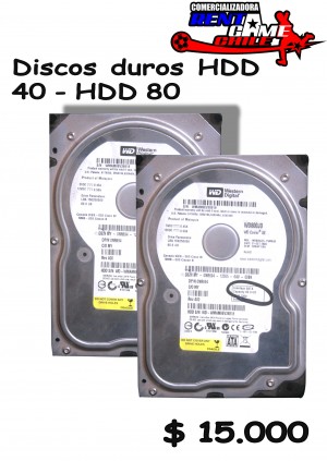 RENTAGAME CHILE Anuncios gratis en La Cisterna |  Discos duros hdd 40 - hdd 80 /precio: $ 15.000, Rentagame: maquinas de juego:  accesorios,repuestos, servicio tecnico