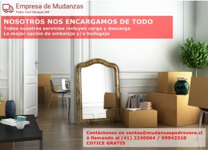 Pedro Vera Venegas Anuncios gratis en Concepci&oacute;n |  Mudanzas y embalajes pedro vera venegas mr, De arica a punta arenas