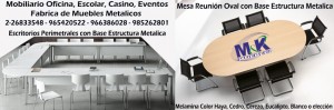 Tratamiento Metalico Anuncios gratis en Cerrillos |  Mesas reunion - mesas - escritorio - mobiliario oficina, Sillas camas camarotes mesas kinder pupitres fabrica de muebles