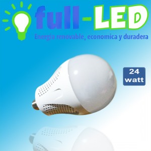importadora full-led Anuncios gratis en La Cisterna |  Ampolleta full-led , 24w/220 volt/ rosca e-27/ envios a todo chile, Importadora full-led, es lider en iluminacion led y kit solares