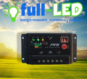 importadora full-led Anuncios gratis en La Cisterna |  Regulador carga solar full-led/10 ah/ 12-24 volt/envios a todo chile, Importadora full-led, es lider en iluminacion led y kit solares