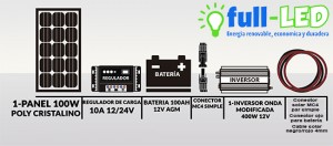importadora full-led Anuncios gratis en La Cisterna |  Kit energ&iacute;a solar full-led/ envios a todo chile, Importadora full-led, es lider en iluminacion led y kit solares