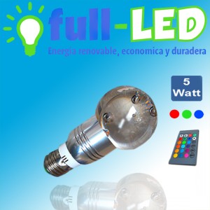 importadora full-led Anuncios gratis en La Cisterna |  Ampolleta burbuja full-led / 5 watt-envios a todo chile, Importadora full-led, es lider en iluminacion led y kit solares