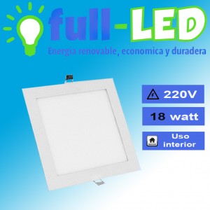 importadora full-led Anuncios gratis en La Cisterna |  Embutido full-led 18 watt/cuadrado/ envios a todo chile, Importadora full-led, es lider en iluminacion led y kit solares