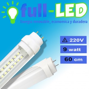 importadora full-led Anuncios gratis en La Cisterna |  Tubos full-led  9 watt  60 cm/transparente o pavonado, Importadora full-led, es lider en iluminacion led y kit solares
