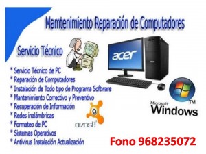 Rodrigo Anuncios gratis en La Serena |  Reparaci&oacute;n y mantenci&oacute;n de computadores a domicilio, Reparaci&oacute;n, servicio t&eacute;cnico, computador, netbook, notebook, internet,