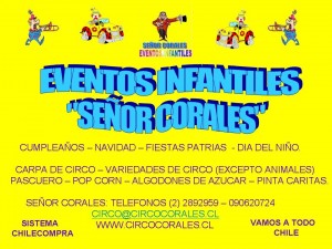 MAURICIO CORALES Anuncios gratis en Santiago |  ANIMACIONES INFANTILES, PAYASITO CASCABELL