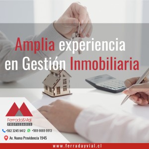 Ferrada&vial Anuncios gratis en Vitacura |  Servicios administración de arriendos / sistema de administración de a, Gestion inmobiliaria 