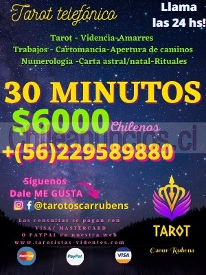 Sergio Anuncios gratis en Chollay |  El mejor tarot economico para todas tus consultas, Tarot - videncia - 