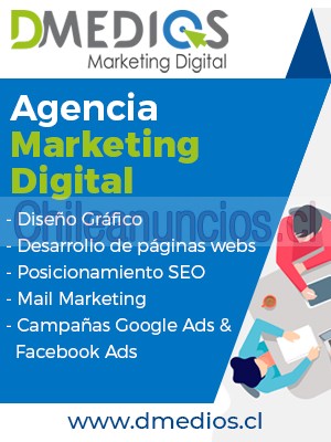 Digital medios spa Anuncios gratis en Temuco |  Agencia de marketing digital, integramos todos los servicios necesarios para garantizar tu presencia, Dmedios marketing digital