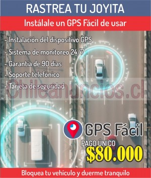GPS Fácil Anuncios gratis en Puente Alto |  Instalacion de gps a domicilio, gps con cortacorriente, instalacion gps auto,, Gpsfacil, gps chile, gps facil, gps puente alto, gps santiago,