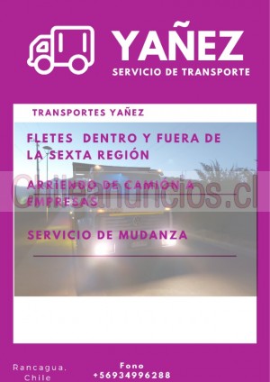 Jorge  Anuncios gratis en Rancagua |  Arriendos de camión fletes y mudanza , Camión flete 