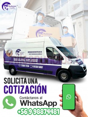 Mudanzas castillo Anuncios gratis en Maip&uacute; |  Mudanzas y embalajes en toda la region metropolitana, Personal profesional para mudanzas en estos tiempos de pandemia.