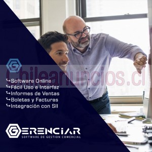Software gerenciar Anuncios gratis en Santiago |  Software para ventas en todo chile - gerenciar.cl, Software de ventas, software para repuestos, software en la nube