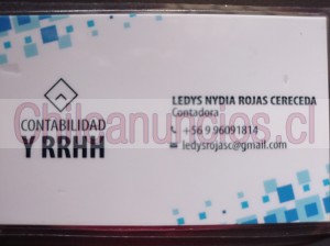 Nydia Anuncios gratis en Iquique |  Contadora profesional ofrece servicios contables y rrhh, Contadora servicios contables operación renta 