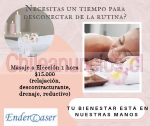 Enderlaser Anuncios gratis en Santiago |  Los masajes, tu bienestar en nuestras manos., Masajes 15.000 pesos 1 hora